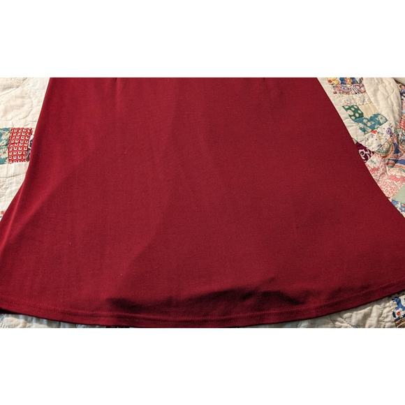 41Hawthorn Burgundy Dita Sleeveless Ponte Knit Tuck Pleated NWT Womens Sz M - Picture 12 of 15